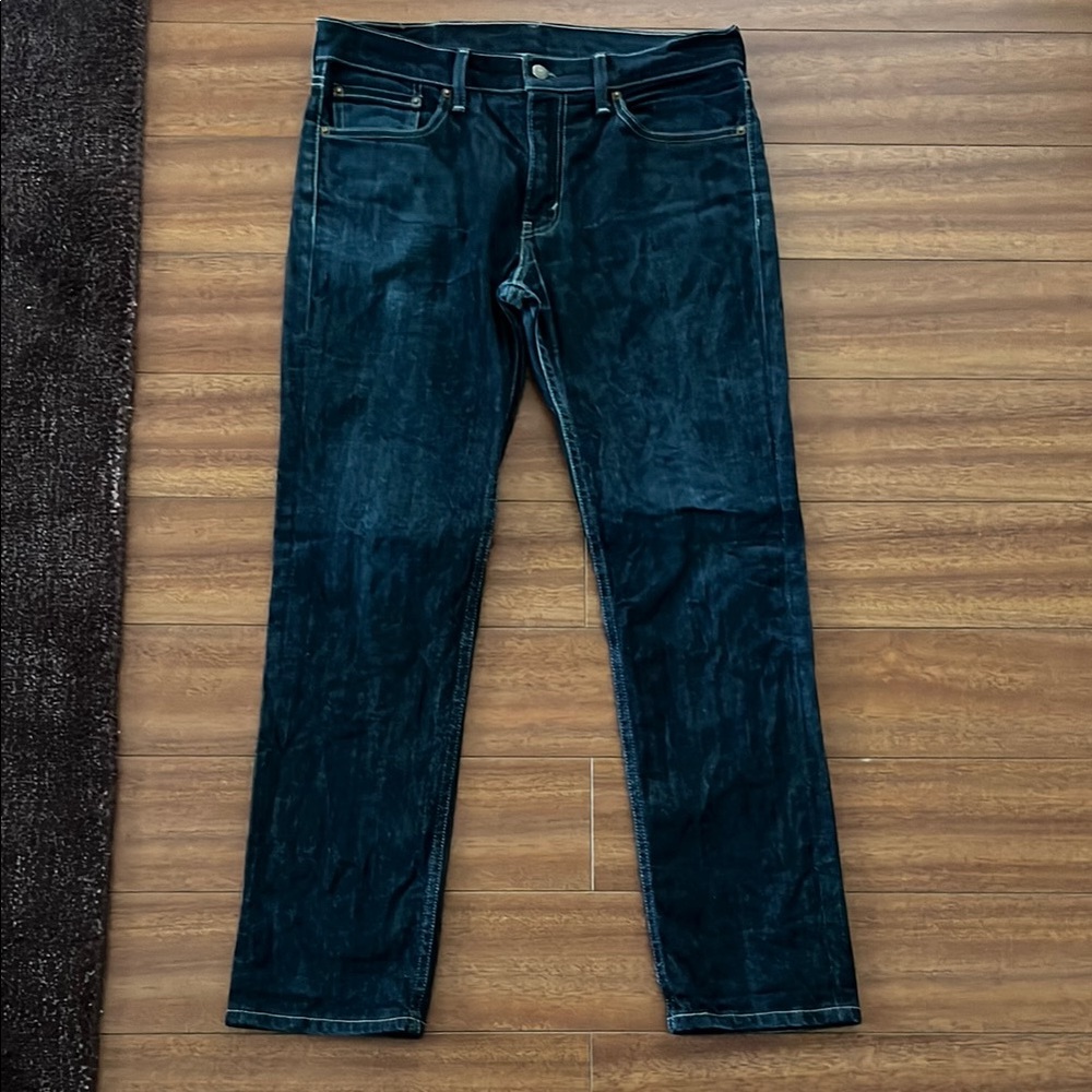 Men’s Levi’s 511 Dark Wash Denim Jeans 33 x 30